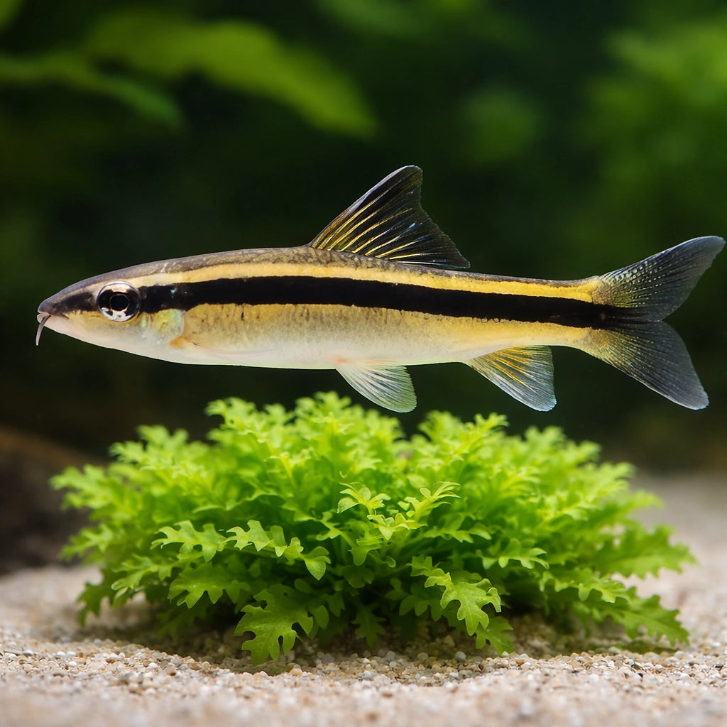 Epalzeorhynchus kallopterus 3, — tropical fish for sale UK — AI scale plant view