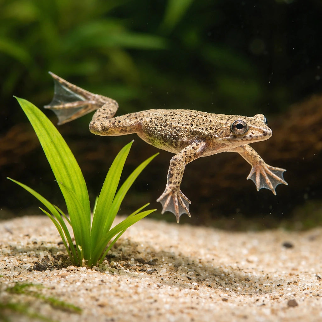 exotic pet UK — FRESH WATER FROG AMPHIBIANS for sale UK — AI scale plant view