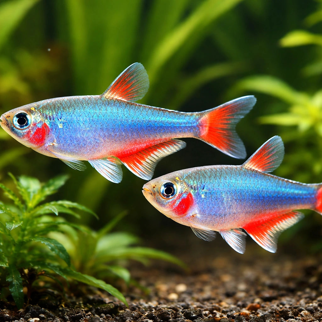 False Bloodfin — tropical fish for sale UK — AI pair planted view