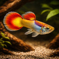Fancy Guppy — Guppy for sale UK — AI hero driftwood view