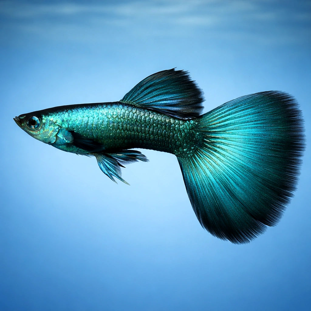 Fancy Guppy — Guppy for sale UK — AI side clean view