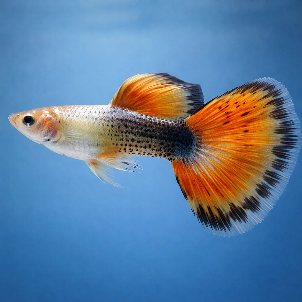 Fancy Guppy — Guppy for sale UK — AI side clean view
