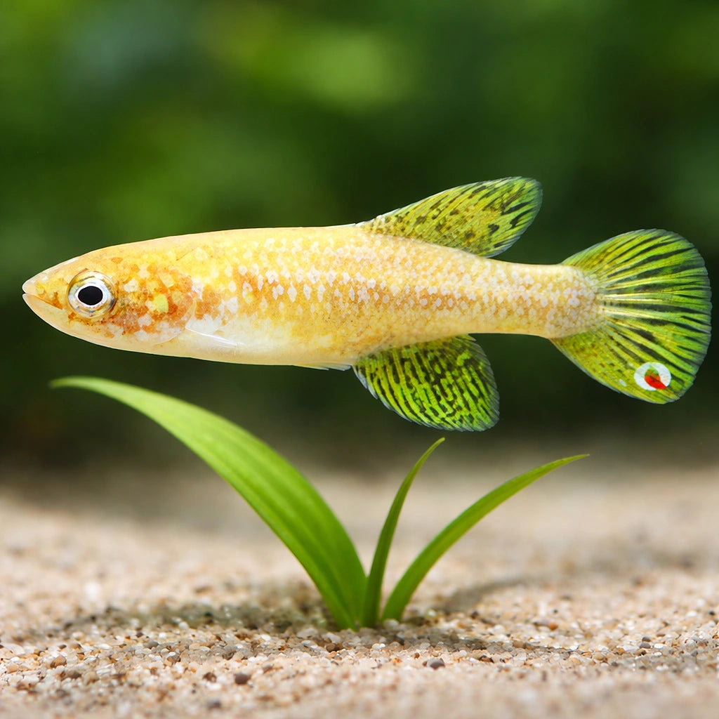 Fighting Gaucho — tropical fish for sale UK — AI scale plant view