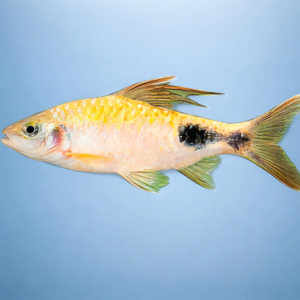 Filament Barb, Black-Spot Barb — tropical fish for sale UK — AI side clean view