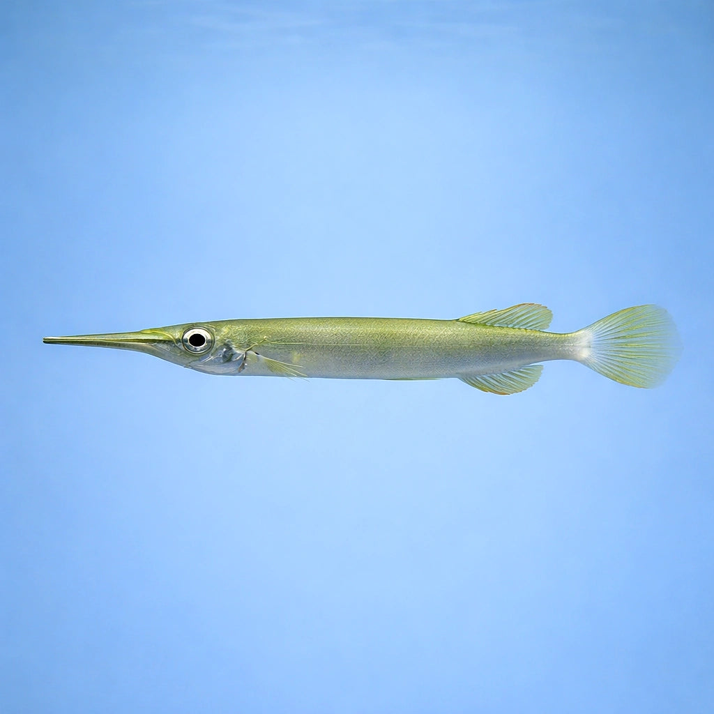 Forest Halfbeak - Hemirhamphodon Pogonognathus - Livebearer, Stunning Tropical Fish Perfect for Creating a Thriving Community Tank, Breeding Tips for Enthusiasts Included — for sale UK — AI side clean view