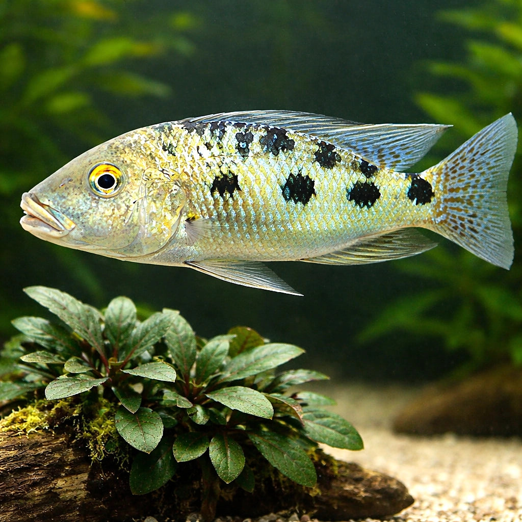 Fosorochromis rostratus 6 - — tropical fish for sale UK — AI scale plant view
