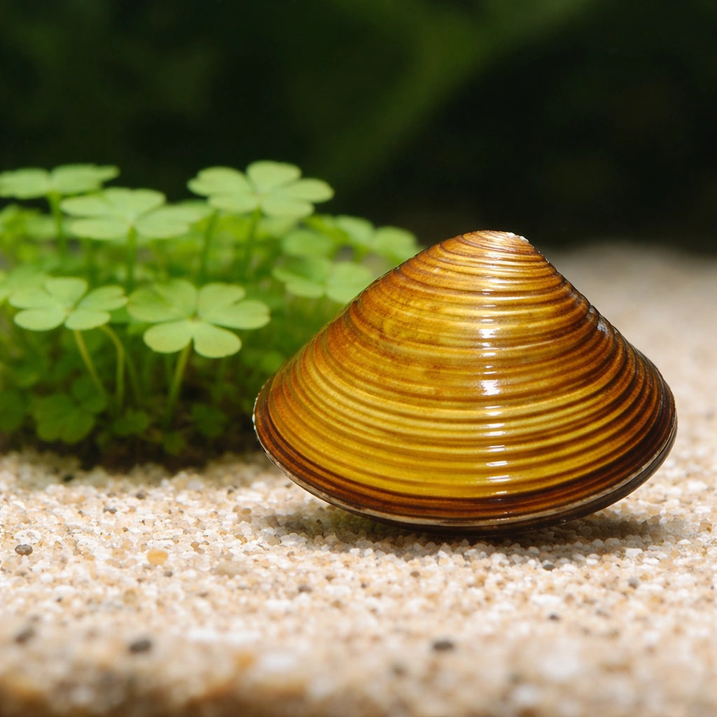 Freshwater clam — tropical fish for sale UK — AI scale plant view