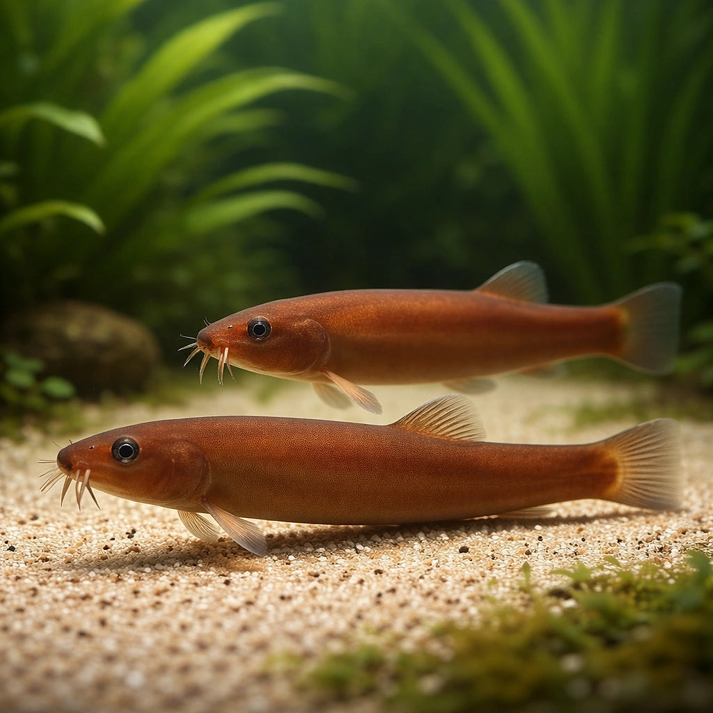 Brown Kuhli Loach (Pangio kuhlii) - UK (Pangio kuhlii) — Brown Kuhli Loach is a peaceful bottom-dweller ideal for community…