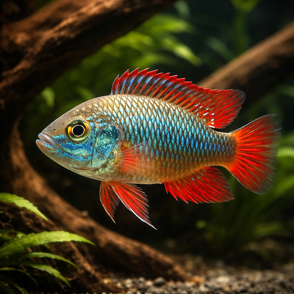 Dwarf Eqyptian Mouthbreeder — Dwarf Egyptian Mouthbrooder (Pseudocrenilabrus multicolor) - UK (Pseudocrenilabrus multicolor)…