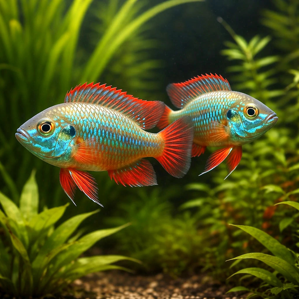 Dwarf Eqyptian Mouthbreeder — Dwarf Egyptian Mouthbrooder (Pseudocrenilabrus multicolor) - UK (Pseudocrenilabrus multicolor)…