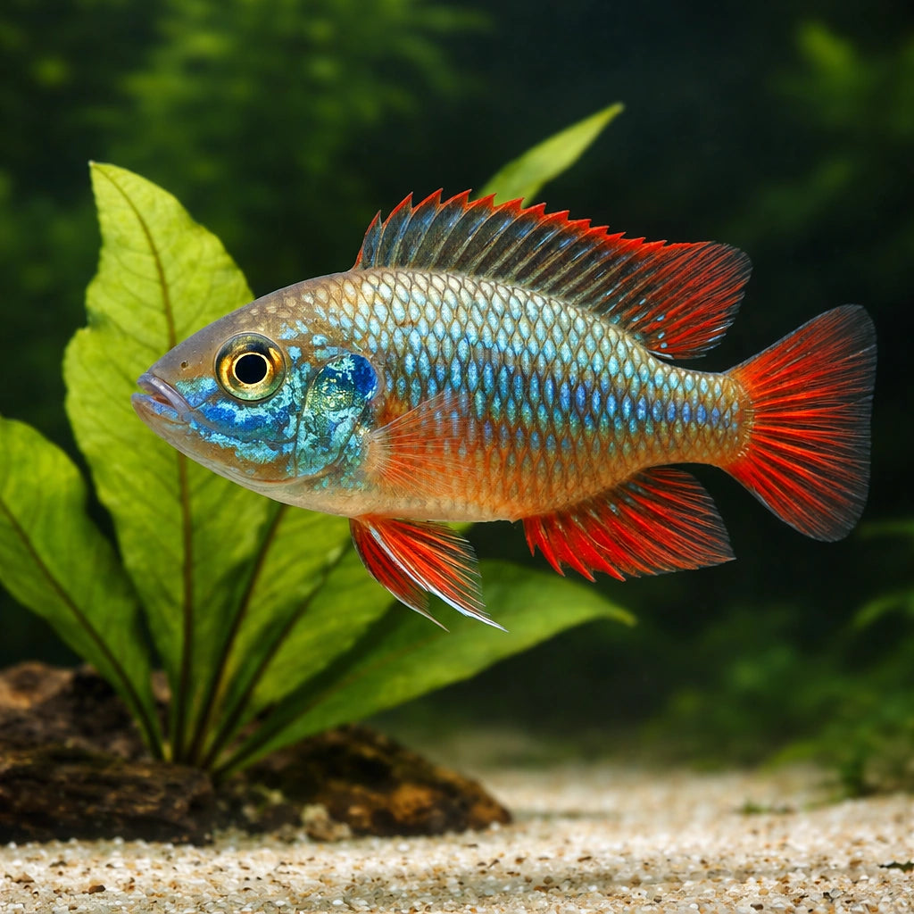 Dwarf Eqyptian Mouthbreeder — Dwarf Egyptian Mouthbrooder (Pseudocrenilabrus multicolor) - UK (Pseudocrenilabrus multicolor)…