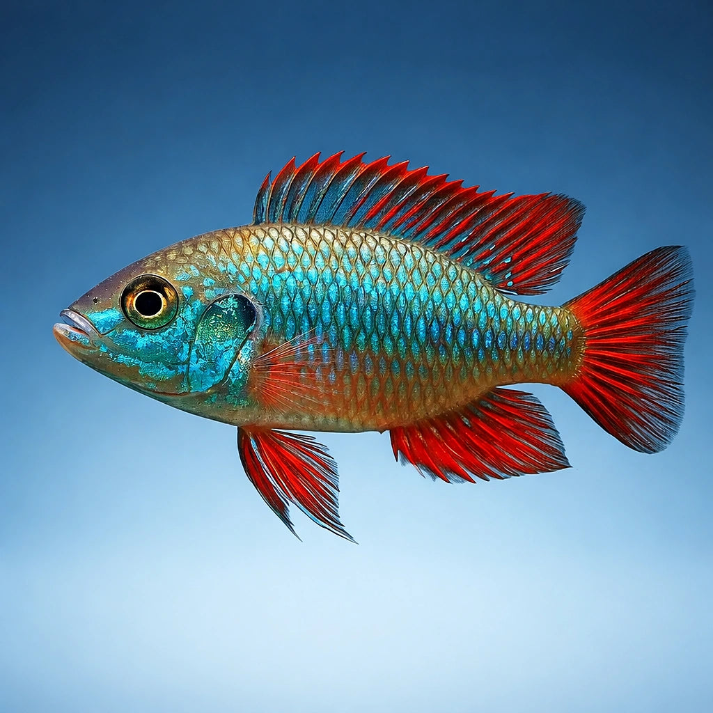 Dwarf Eqyptian Mouthbreeder — Dwarf Egyptian Mouthbrooder (Pseudocrenilabrus multicolor) - UK (Pseudocrenilabrus multicolor)…