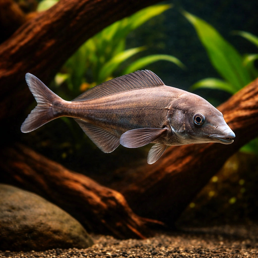 Elephant Nose Knifefish (Mormyrus longirostris) - UK (Mormyrus longirostris) — A striking oddball species with a distinctive…