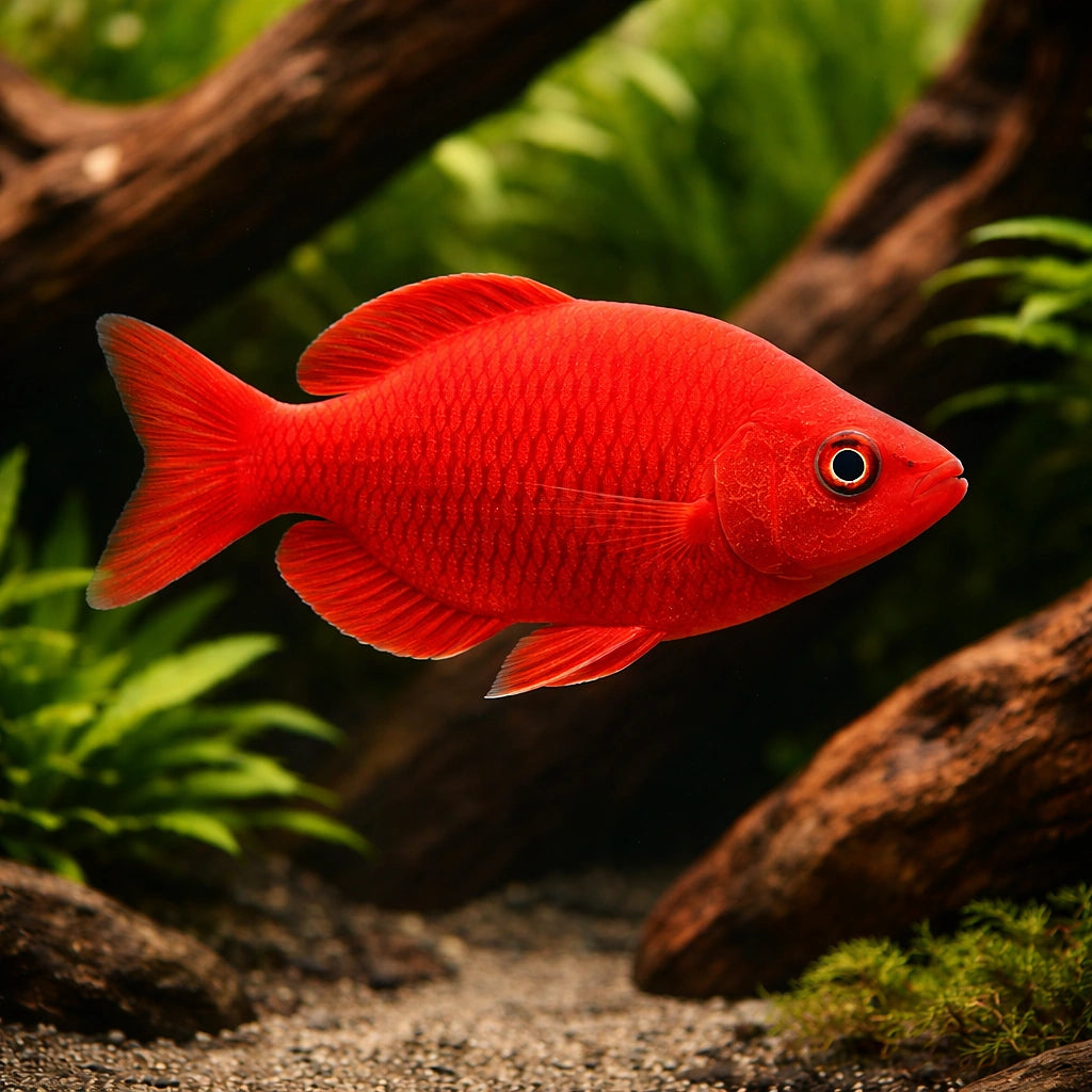 Lake Kuromai rainbowfish — Lake Kurumoi Rainbowfish (Melanotaenia parva) - UK (Melanotaenia parva) — A striking dwarf — hero…