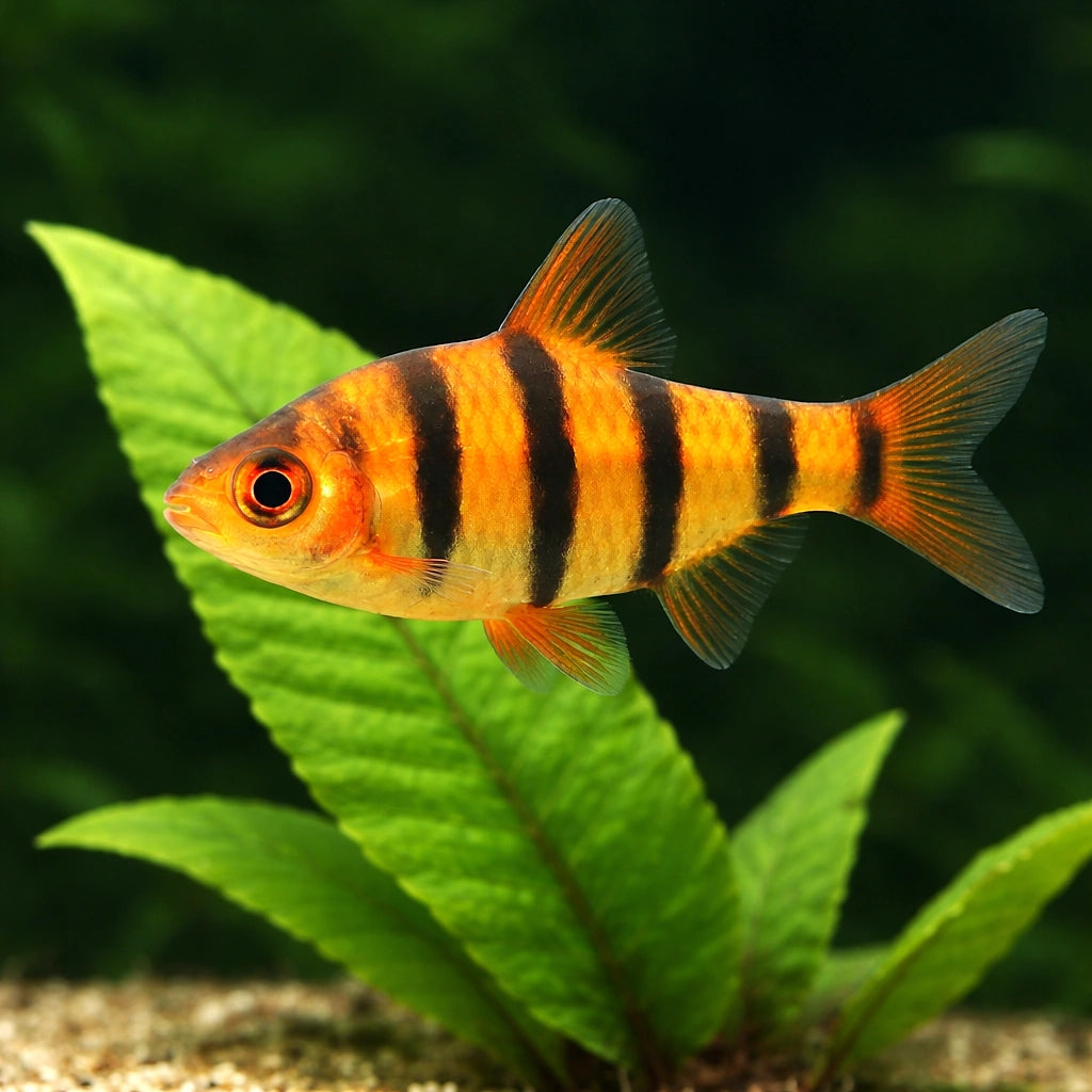Sixbanded Barb (Desmopuntius hexazona) - UK (Desmopuntius hexazona) — Buy X Sixbanded Barb, a lively moderate-care — scale…