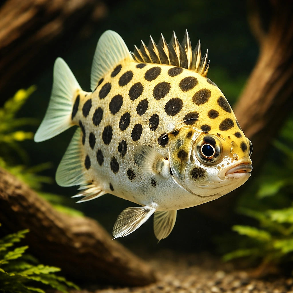 Spotted Scat (Scatophagus argus) - UK (Scatophagus argus) — Buy Spotted Scat, a striking freshwater fish UK option with bold…