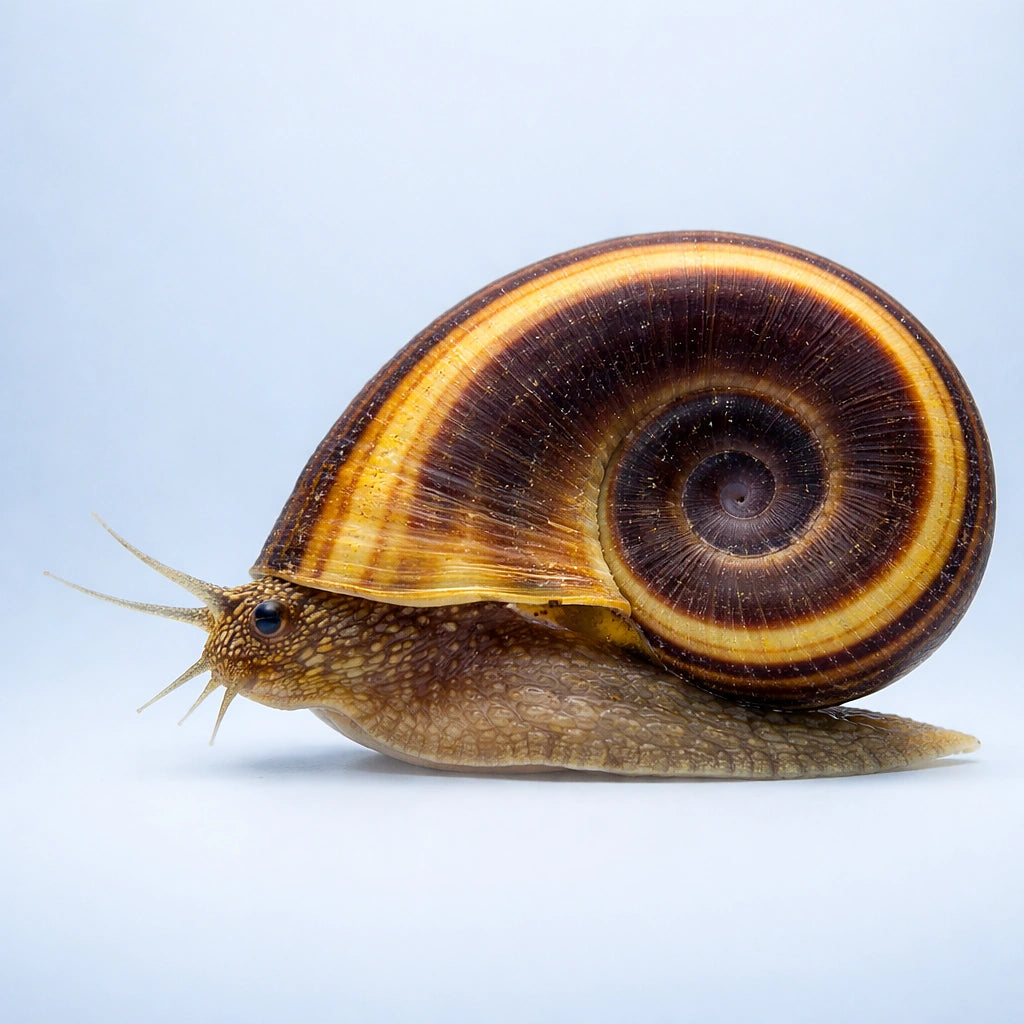 Giant Ramshorn Snail - UK (Marisa cornuarietis) — Giant Ramshorn Snails add character to freshwater tanks and help tidy…