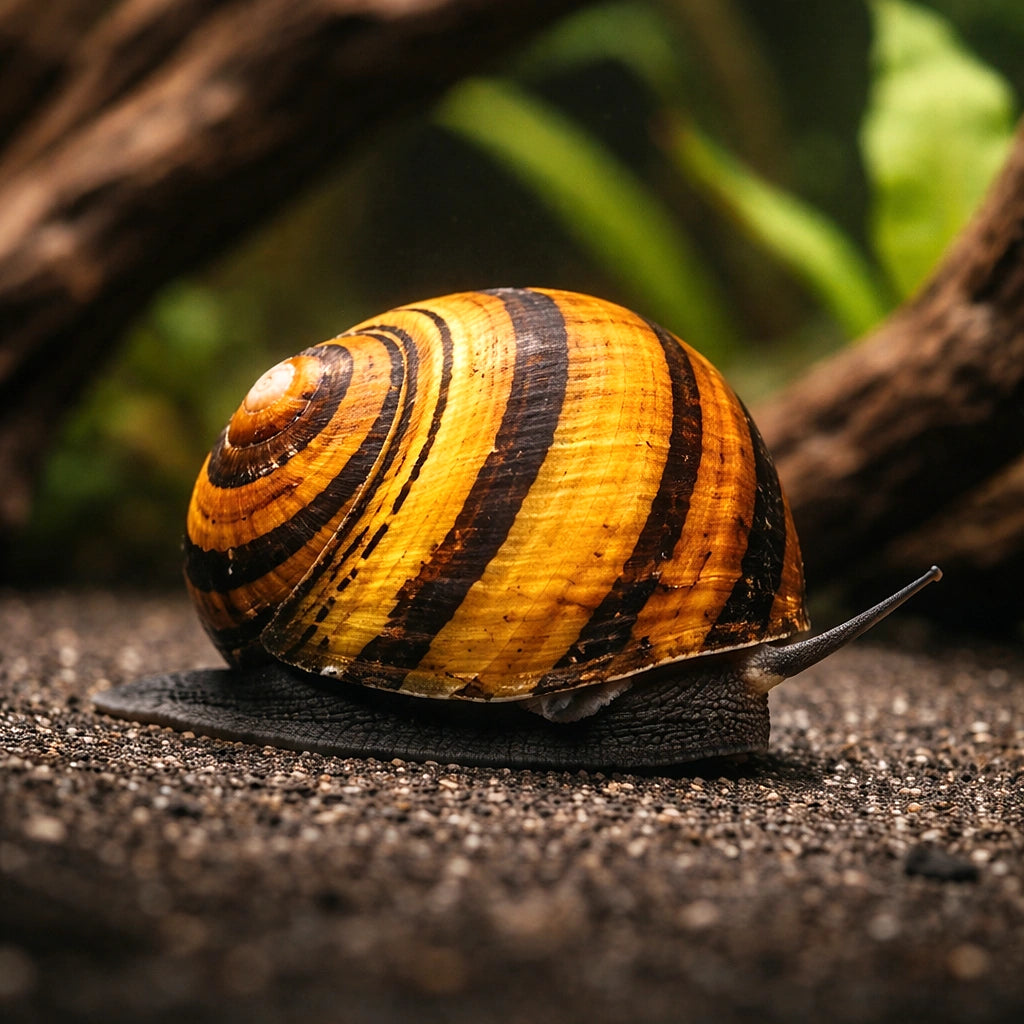 Ring Nerite Snail (Neritina sp.) - UK (Neritina sp.) — Ring Nerite Snail is a hardy algae-eating choice for freshwater tanks…