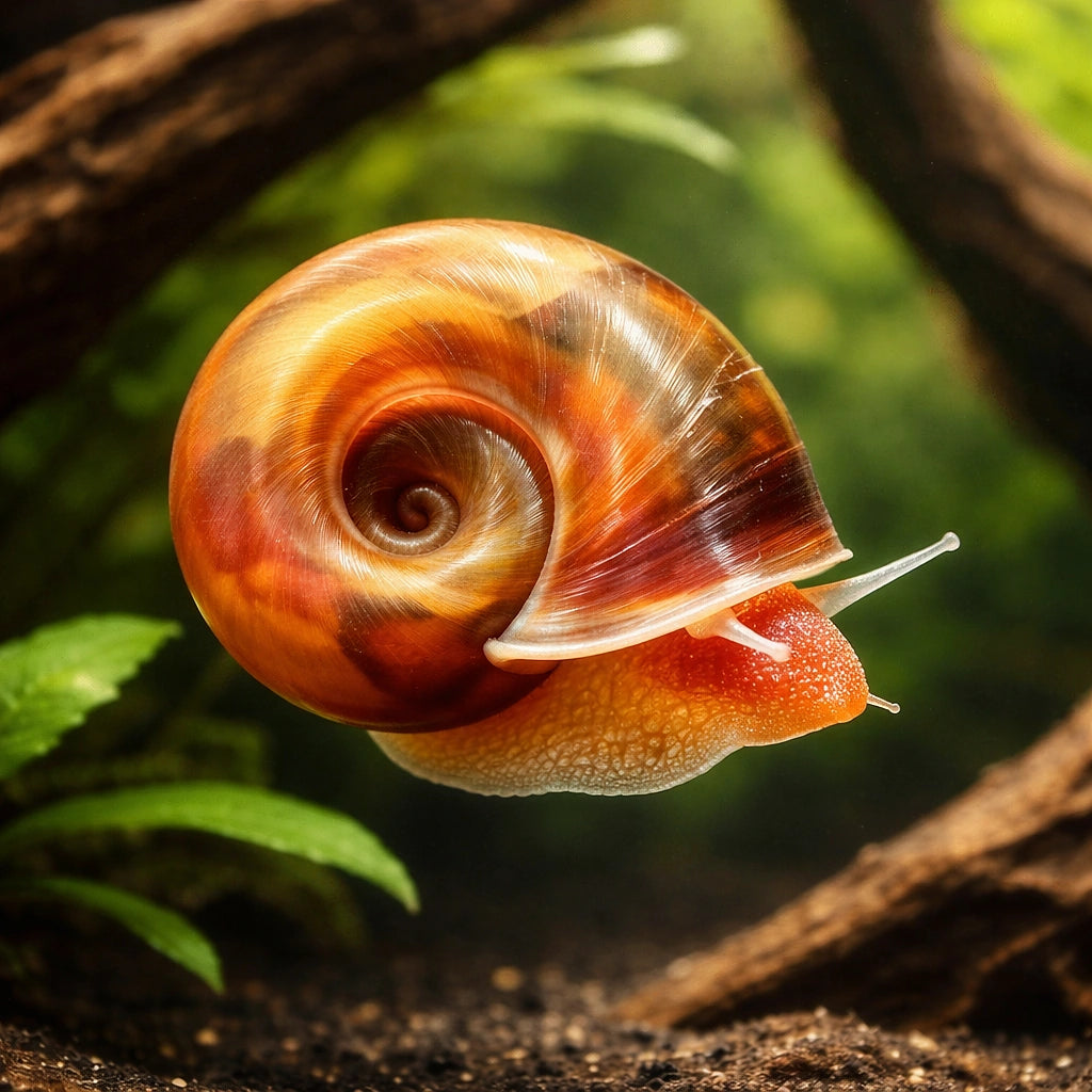 Planorbella Duryi (Ramshorn Snail) - Freshwater Snails UK (Planorbella duryi) — Buy X Ramshorn Snail for natural algae…