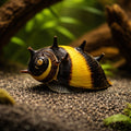 Zebra Horned Nerite Snail - Freshwater Snails UK (Clithon corona) — Add a striking zebra horned nerite snail to your tank…