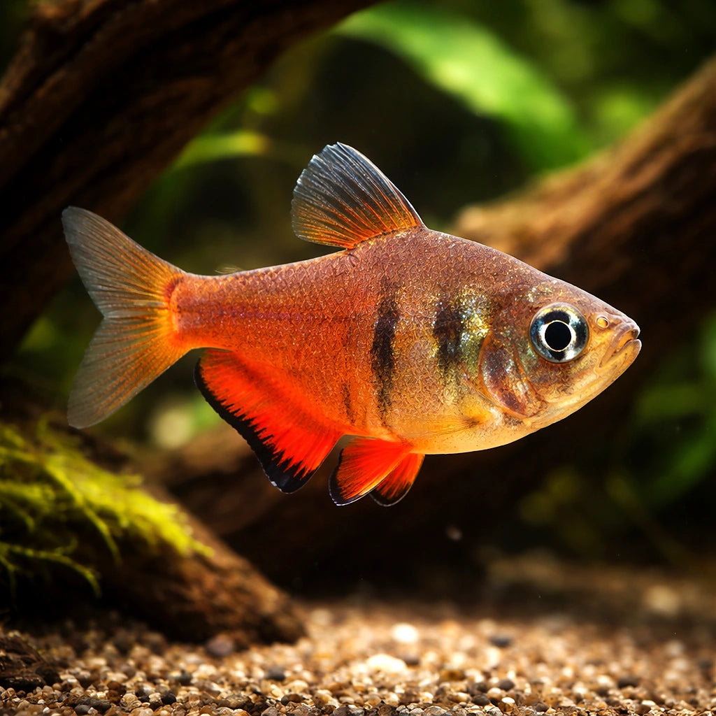 Flame Tetra Diamond — Diamond Flame Tetra (Hyphessobrycon erythrostigma) - UK (Hyphessobrycon flammeus) — Add the Diamond…