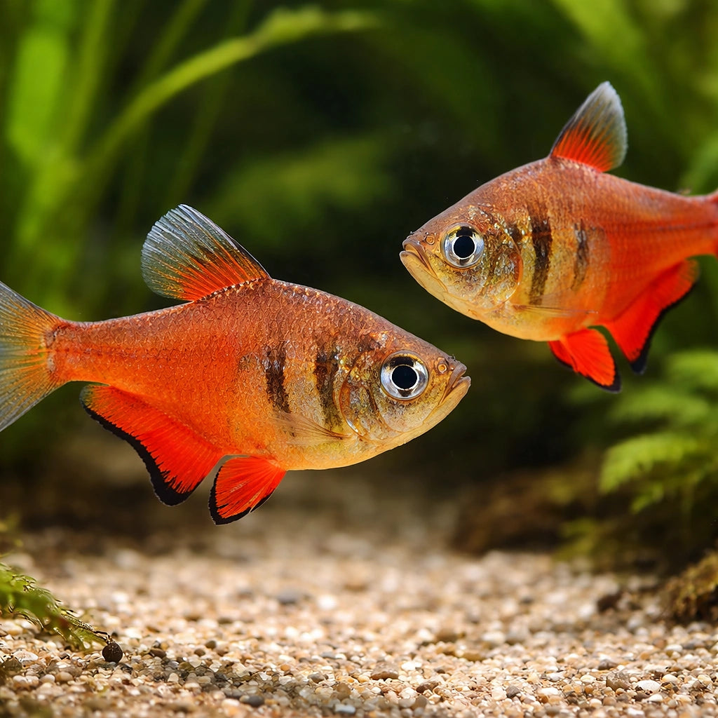 Flame Tetra Diamond — Diamond Flame Tetra (Hyphessobrycon erythrostigma) - UK (Hyphessobrycon flammeus) — Add the Diamond…
