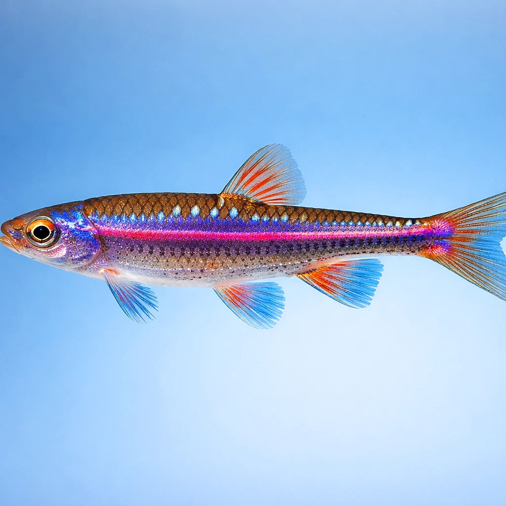 freshwater tropical fish UK — Minnows for sale UK — AI side clean view