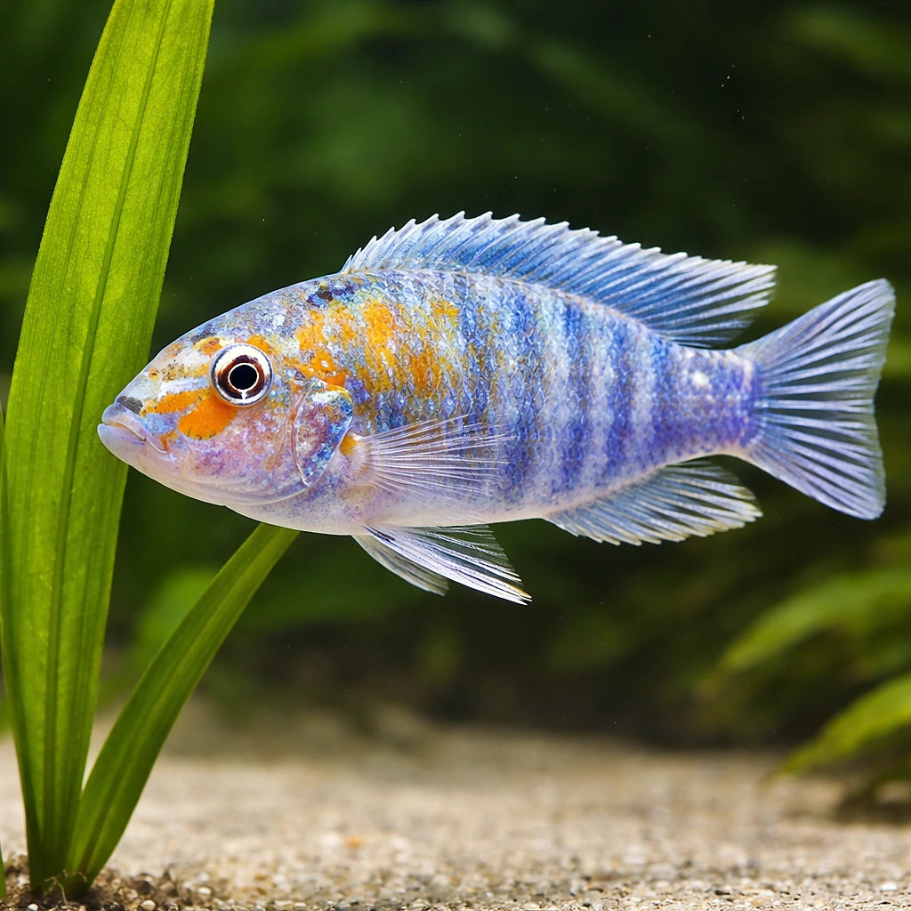 Fuelleborn's Cichlid — tropical fish for sale UK — AI scale plant view