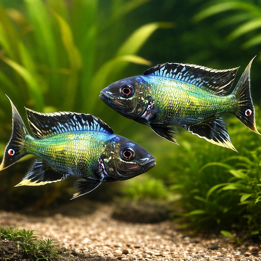 Furcifer kigoma — tropical fish for sale UK — AI pair planted view