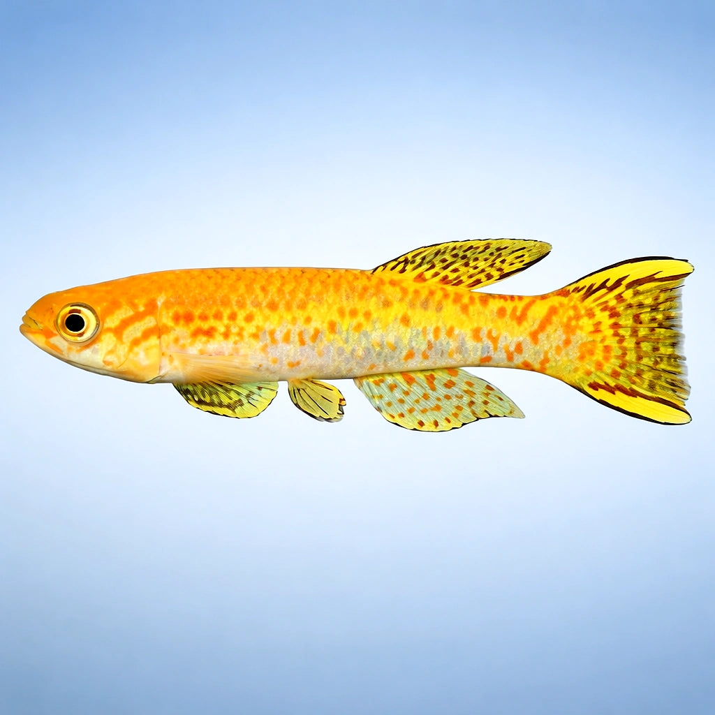 Gardner's Killifish Gold — tropical fish for sale UK — AI side clean view
