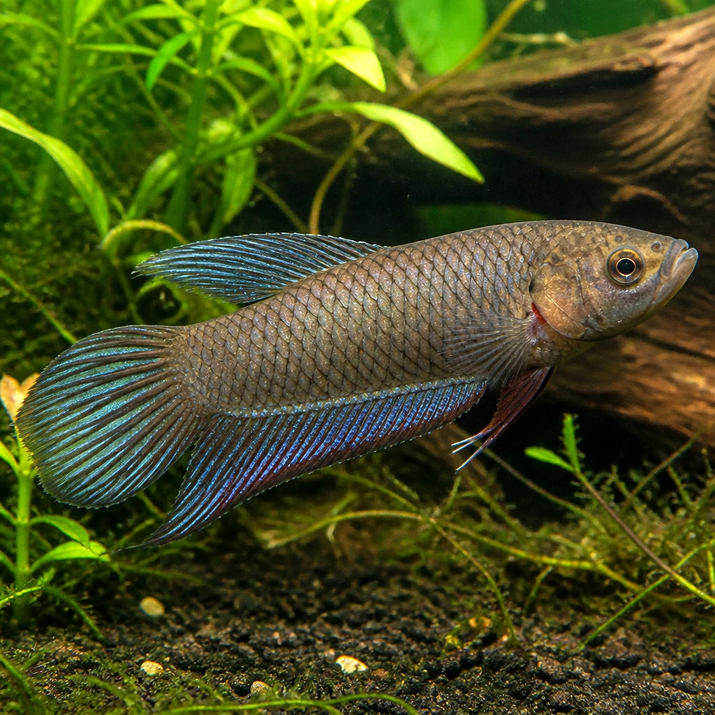 Giant betta - Betta Fish for Sale UK — tropical fish for sale UK — AI natural aquarium view