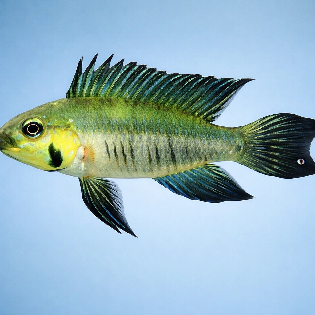 Gibbiceps Dwarf Cichlid — tropical fish for sale UK — AI side clean view