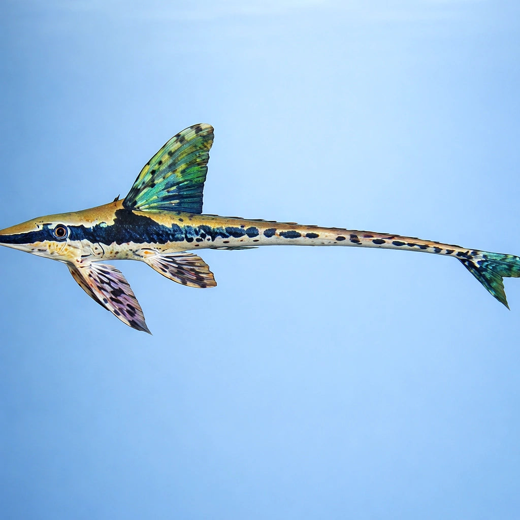 Golden Whiptail, Giant Whip — tropical fish for sale UK — AI side clean view