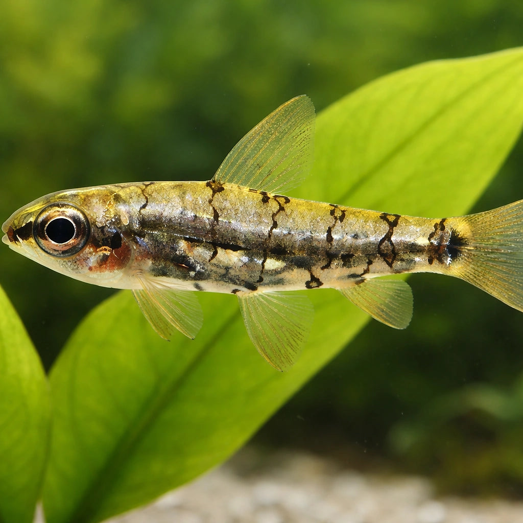 Green Dwarf Tetra — tropical fish for sale UK — AI scale plant view