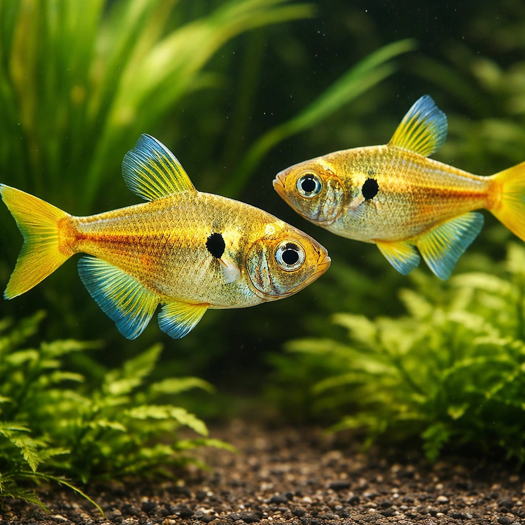 Griem's Tetra — tropical fish for sale UK — AI pair planted view