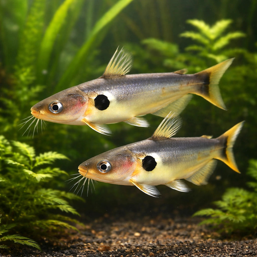 Günthers catfish — tropical fish for sale UK — AI pair planted view