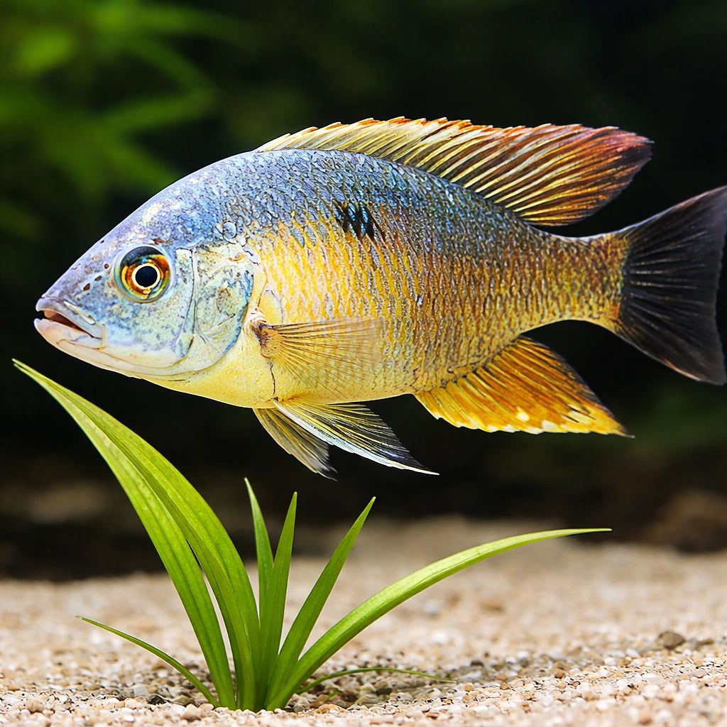 Haplochromis likoma 3 - — tropical fish for sale UK — AI scale plant view