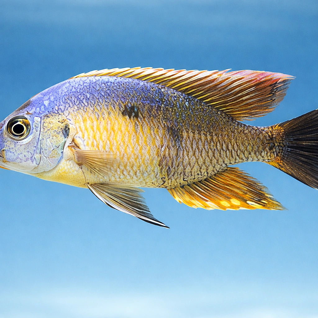 Haplochromis likoma 3 - — tropical fish for sale UK — AI side clean view