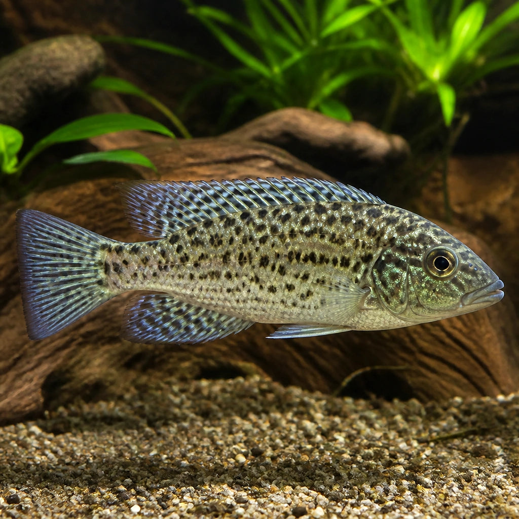 Haplochromis nyererei — Lake Tanganyika Cichlids for sale UK — AI natural aquarium view
