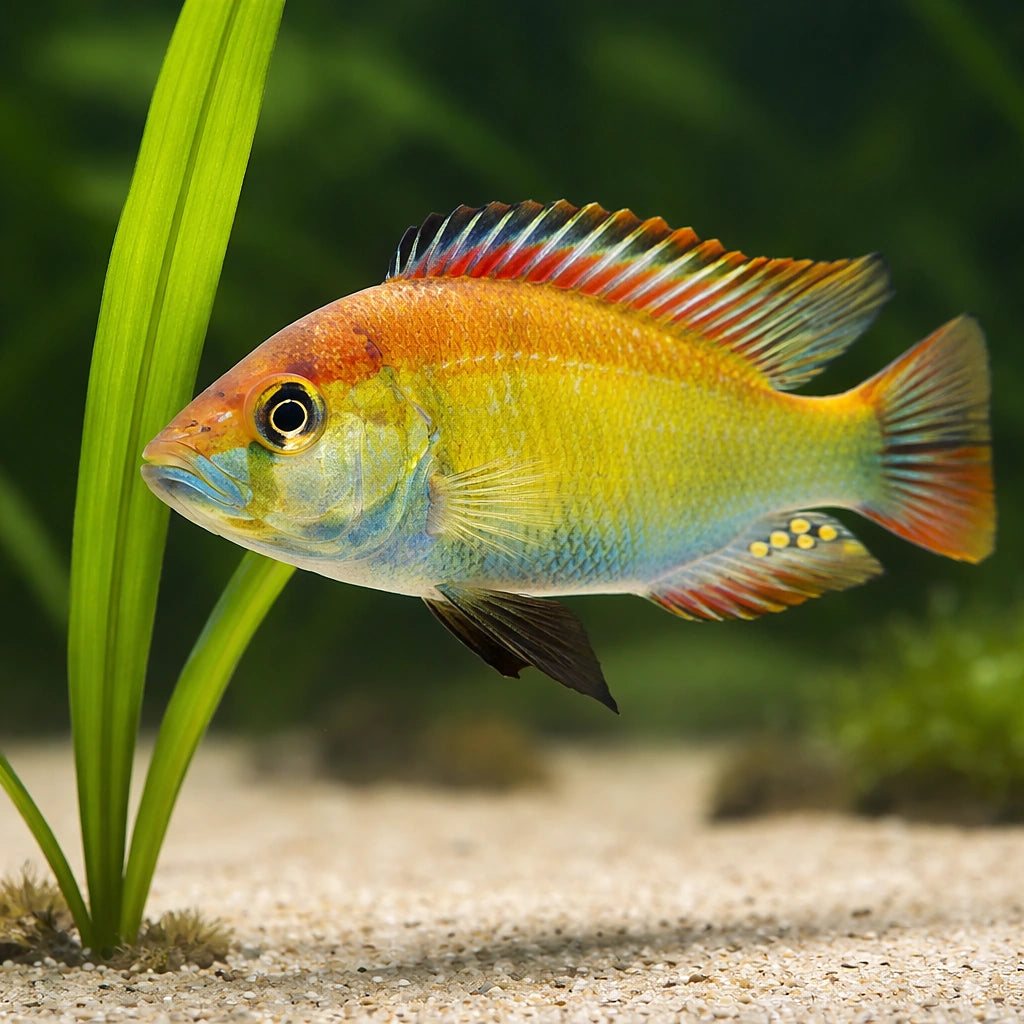 Haplochromis obliquidens 4 - — tropical fish for sale UK — AI scale plant view