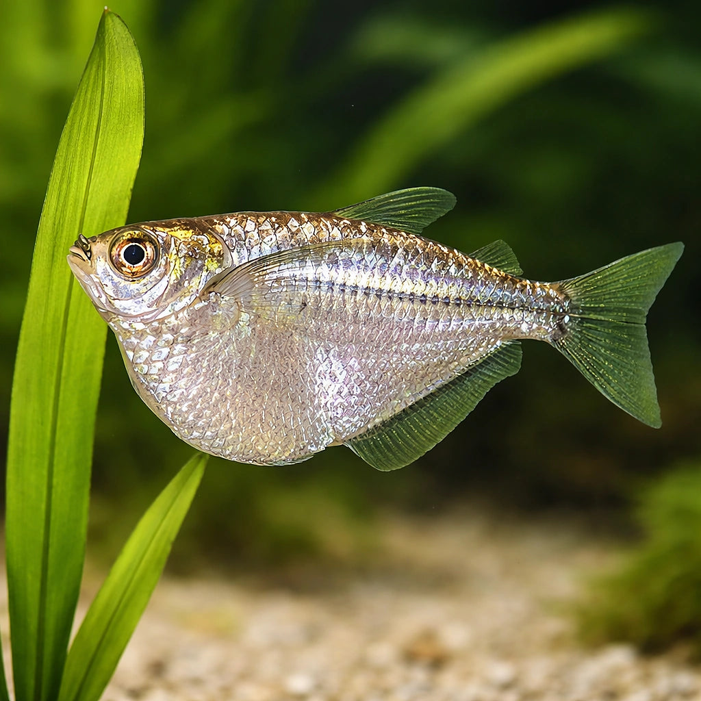 Hatchefish — tropical fish for sale UK — AI scale plant view