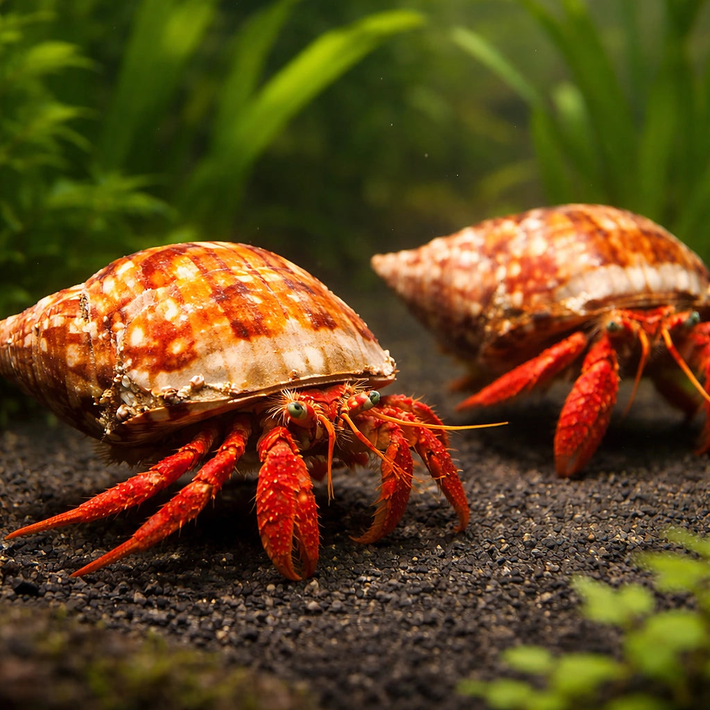 Hermit Crab — tropical fish for sale UK — AI pair planted view