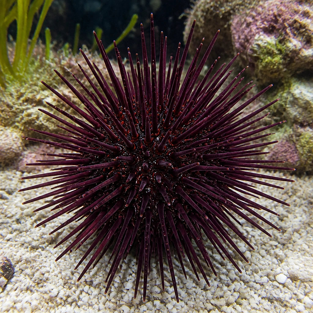 Heterocentrotus mamillatus M — tropical fish for sale UK — AI natural aquarium view