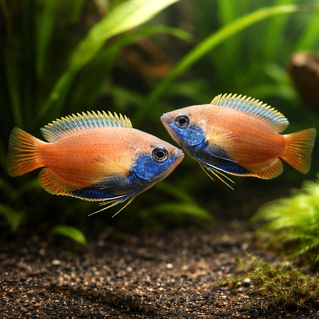 Honey Gourami — Labyrinth Fish &amp; Gouramis for sale UK — AI pair planted view