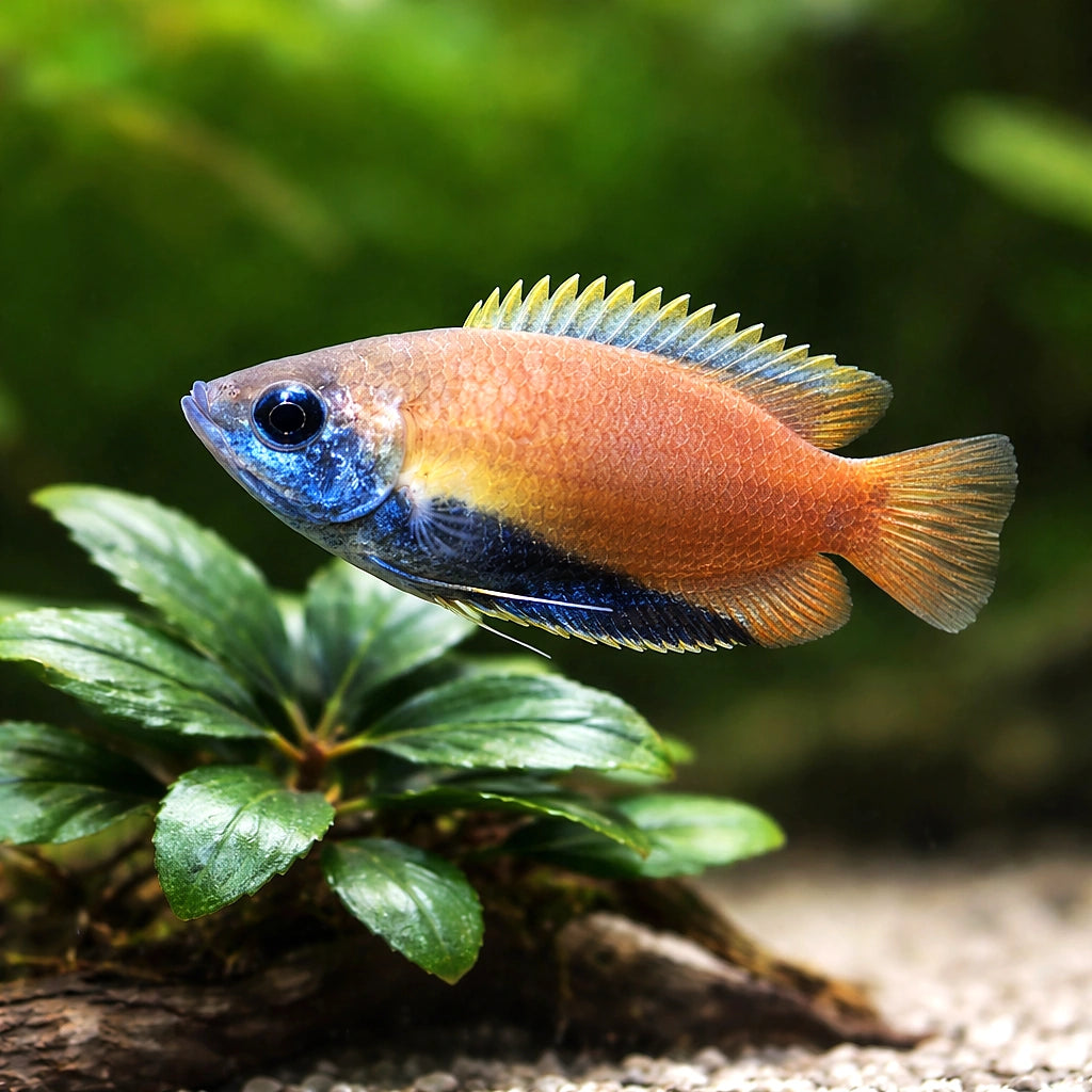 Honey Gourami — Labyrinth Fish &amp; Gouramis for sale UK — AI scale plant view