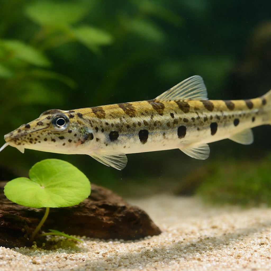 Horseface loach — tropical fish for sale UK — AI scale plant view