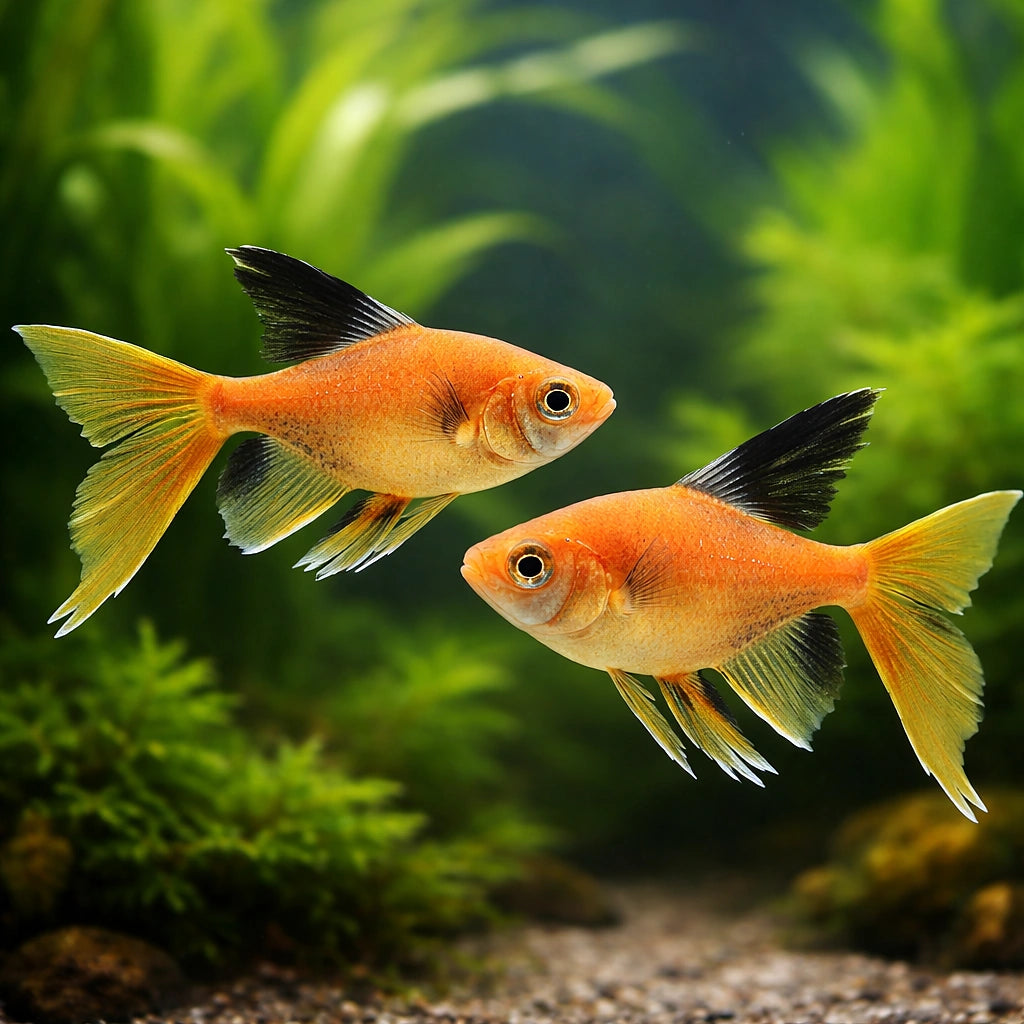 Hyphessobrycon Callistus Long Fin Tetra Fish for UK — tropical fish for sale UK — AI pair planted view