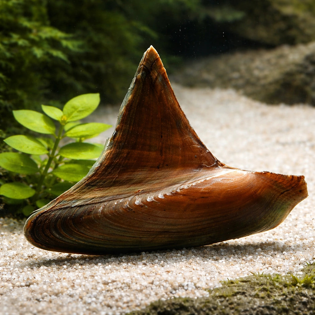 Hyriopsis Bialatus — Mussels and Clams for sale UK — AI scale plant view