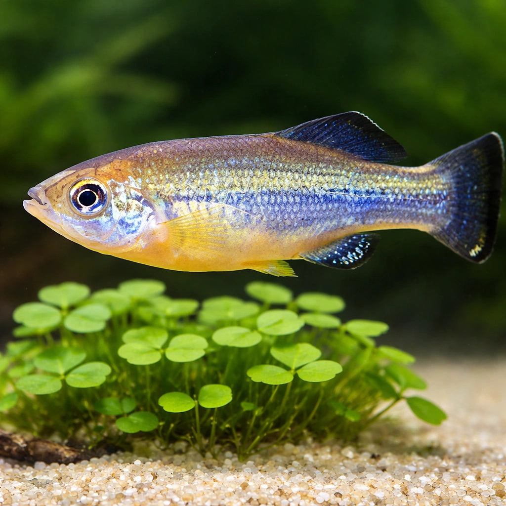 Ilyodon xantusi 4 - — tropical fish for sale UK — AI scale plant view