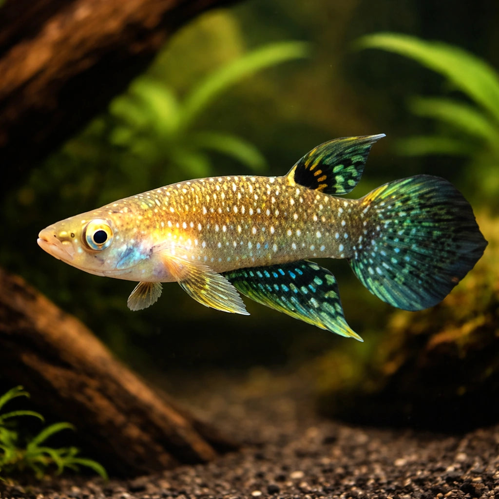 Jewel pancha — tropical fish for sale UK — AI hero driftwood view